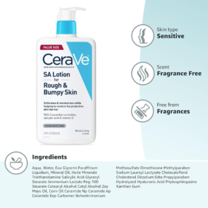 CeraVe SA Lotion for Rough & Bumpy Skin