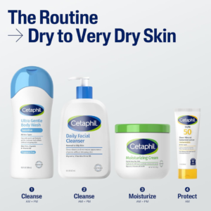 cetaphil moisturizing cream – hydrating face & body moisturizer for dry to very dry sensitive skin