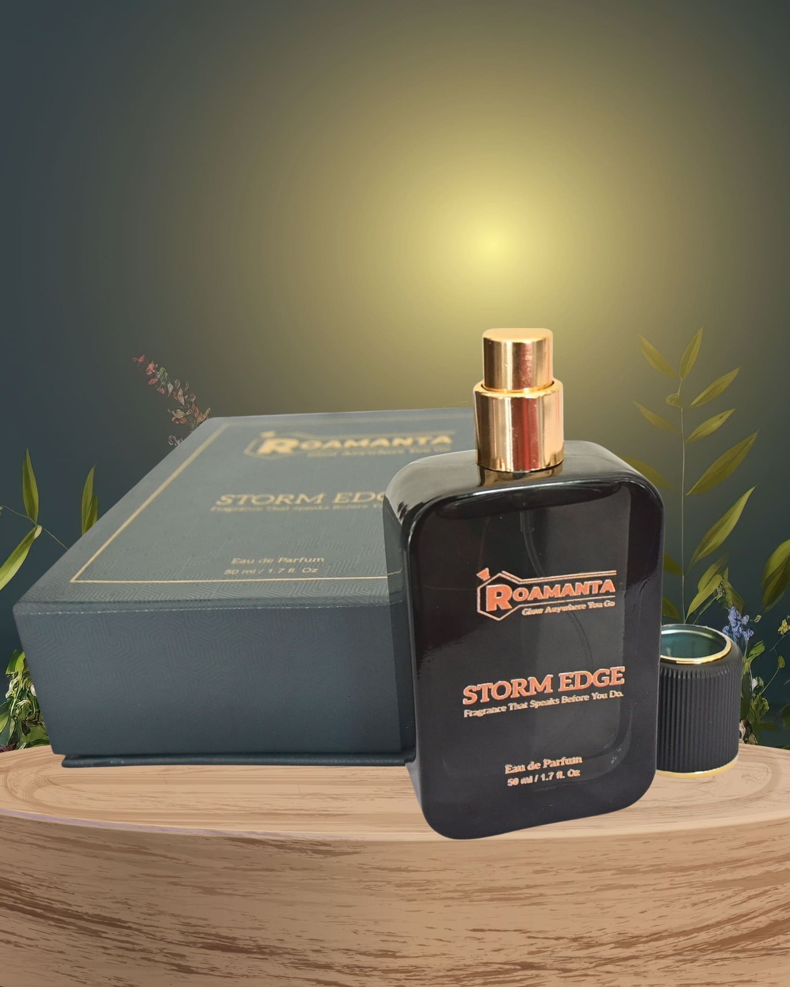 Perfume for Men – Roamanta Storm Edge | Best Men Perfume in Pakistan | Long Lasting Fresh & Woody Fragrance - Image 4