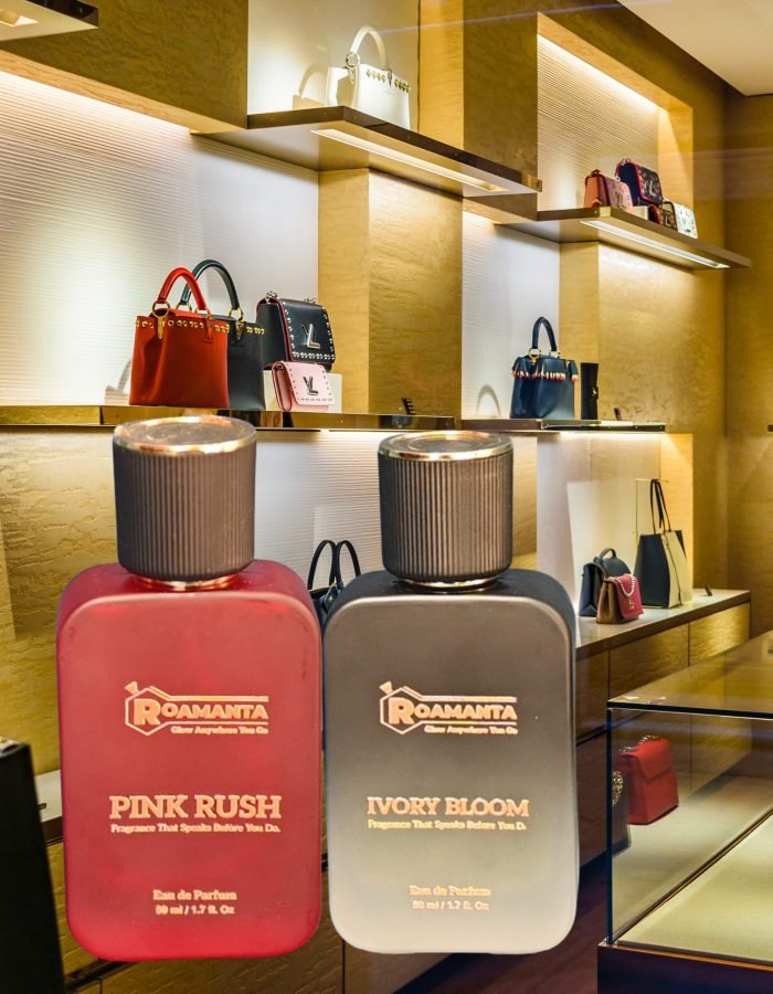 Roamanta Ivory Bloom & Pink Rush Combo | Perfume for Men and Women | Best Ladies Perfume & Unisex Perfume Gift Set